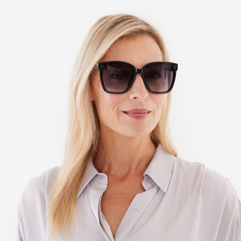 Black Square Sunglasses