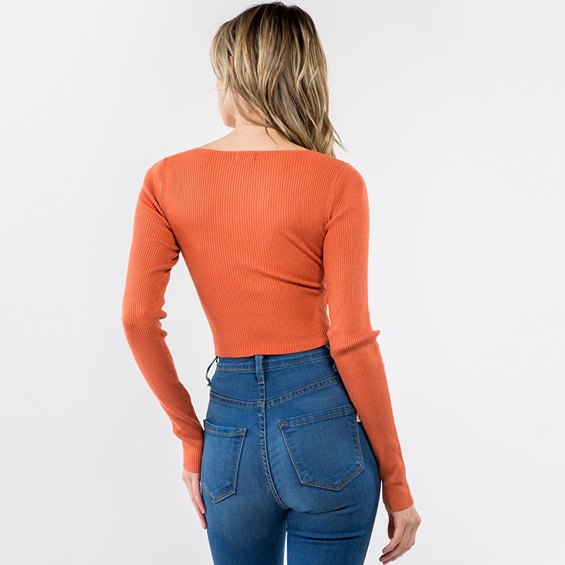 Veronica Cinched V-Neck - S/M