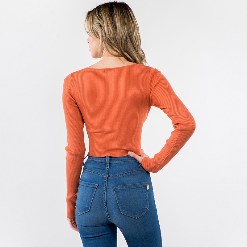 Veronica Cinched V-Neck - S/M