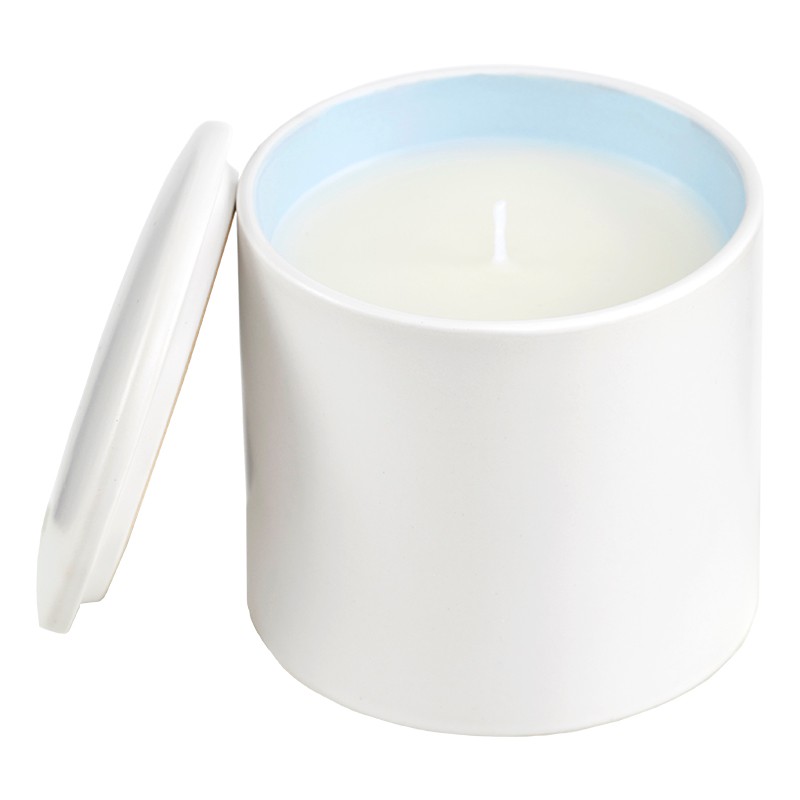 Fleur De Sel Ceramic Candle