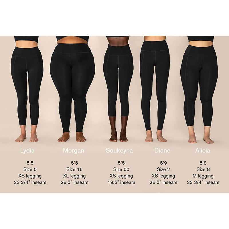 Hi-Rise Compressive Legging S-5X