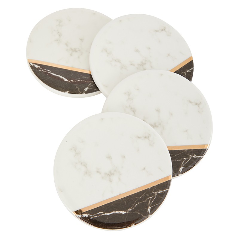 Marble Coasters - Set of 4