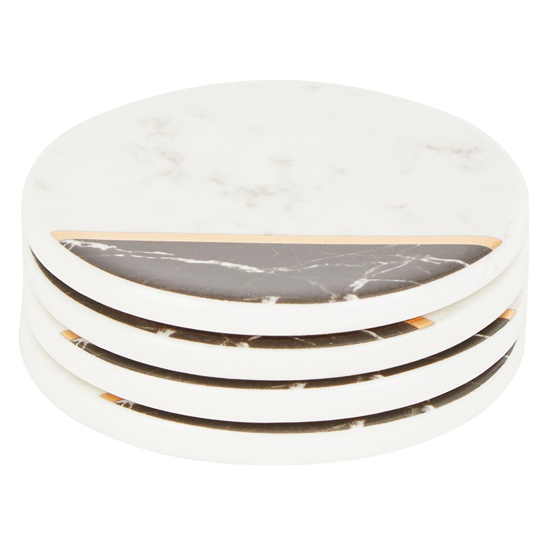 Marble Coasters - Set of 4