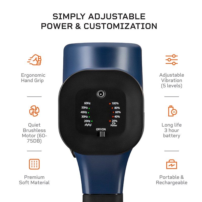 Sonic Handheld Percussion Massage Gun