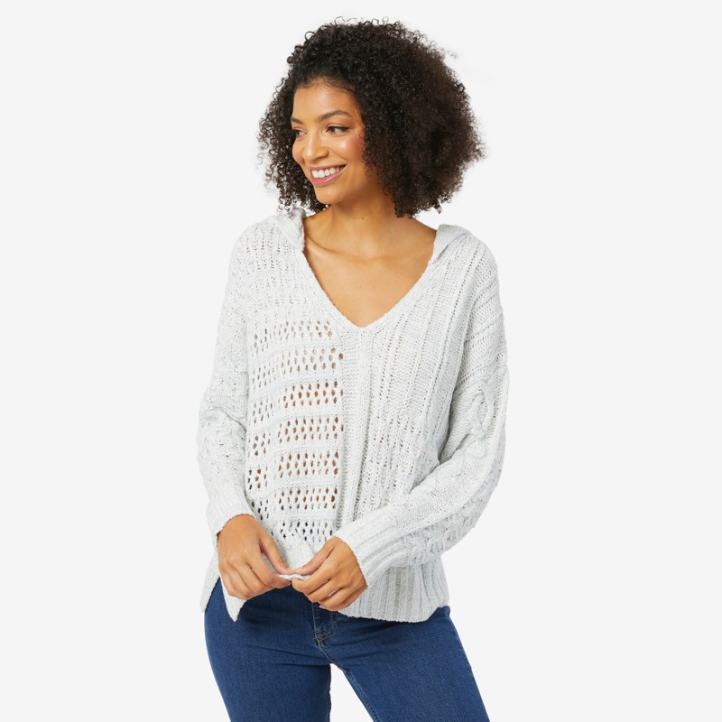 Ice Ice Baby Hooded Sweater - M