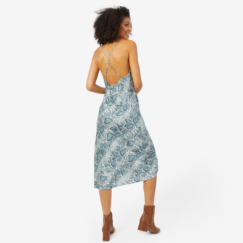 Amanda Snake Dress - S