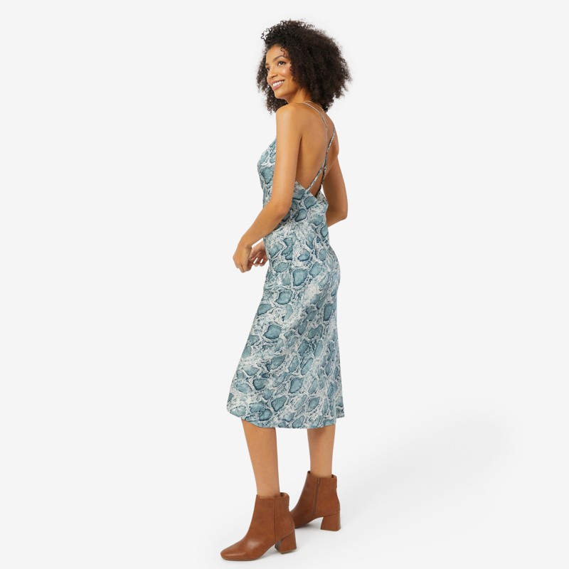 Amanda Snake Dress - S