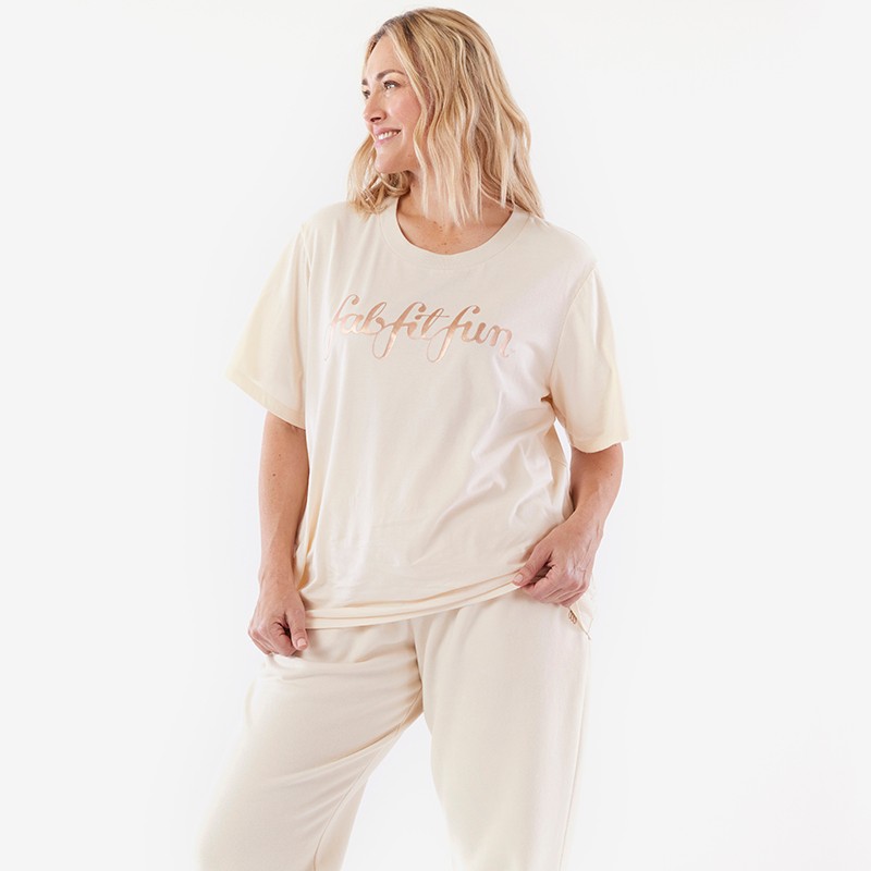 Oversized T-Shirt w/ Printed Logo