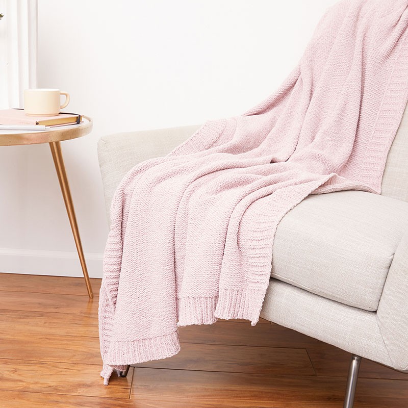 Super Soft Chenille Throw Blanket