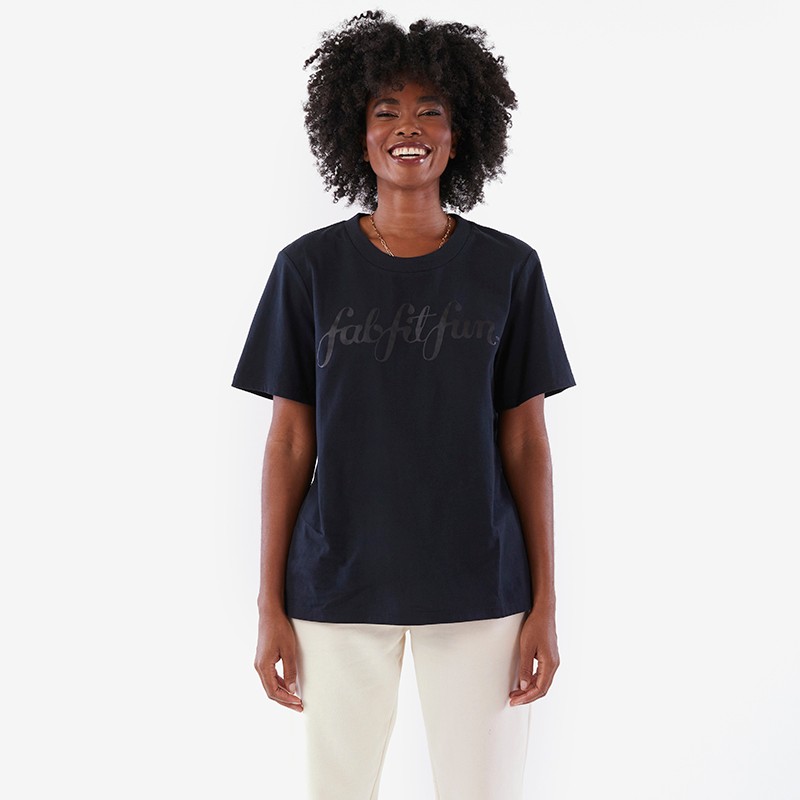 Oversized T-Shirt w/ Printed Logo