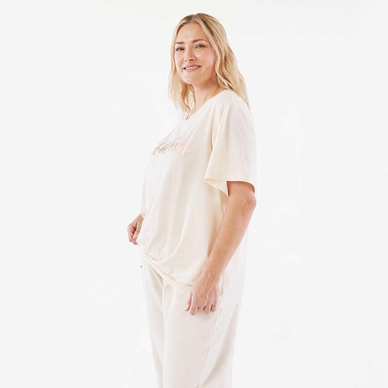 Oversized T-Shirt w/ Printed Logo