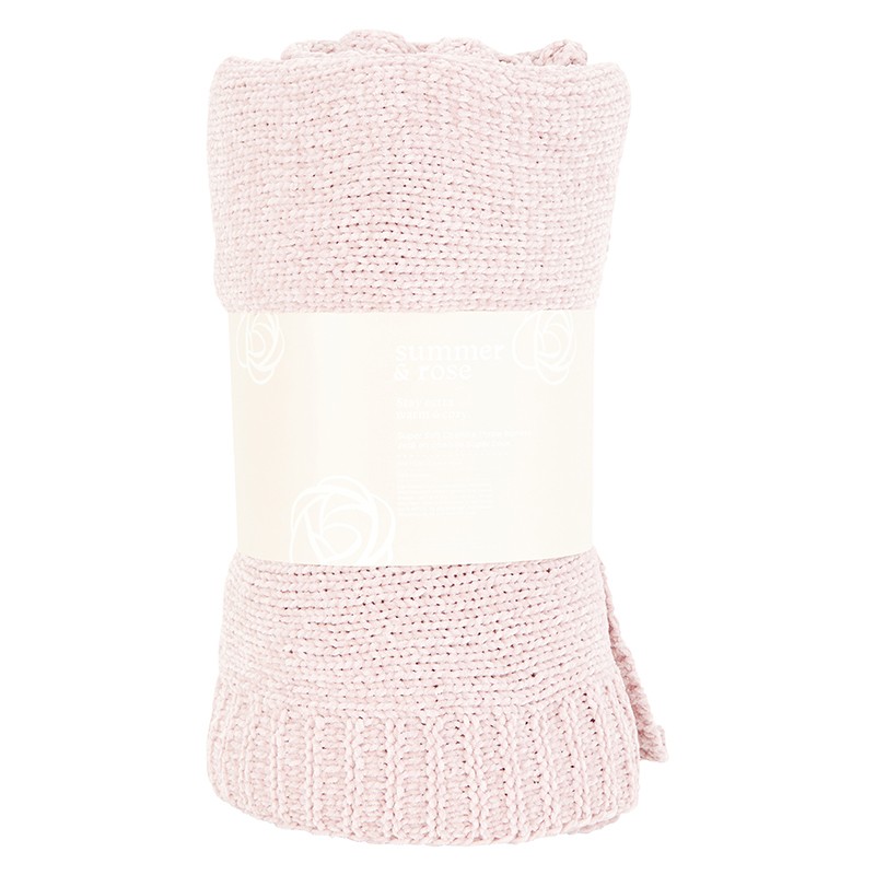 Super Soft Chenille Throw Blanket