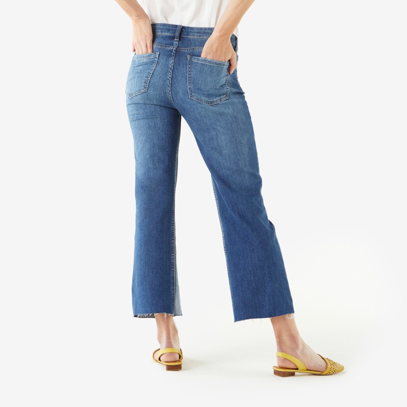 Farrah High Rise Ankle Flare - 0