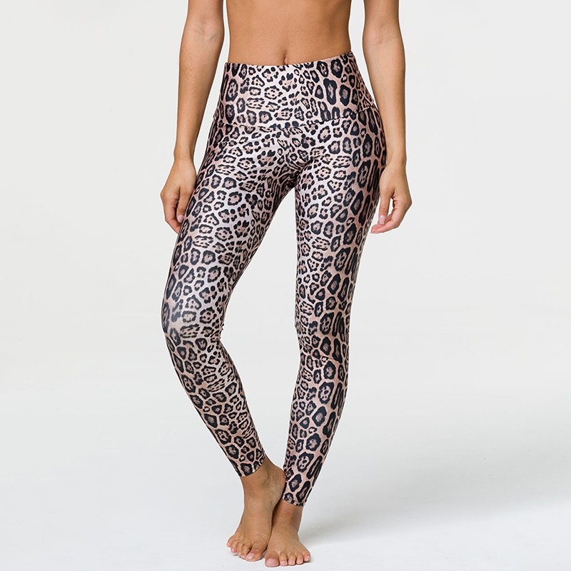 High Rise Leopard Legging - M/L