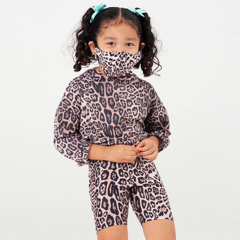 Mini Leopard Bike Short-S