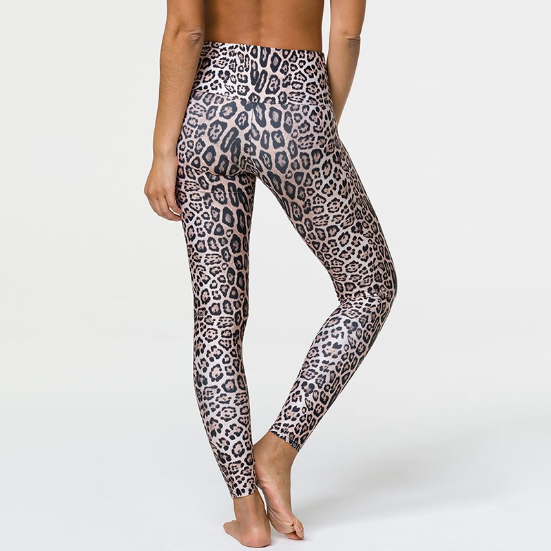 High Rise Leopard Legging - M/L