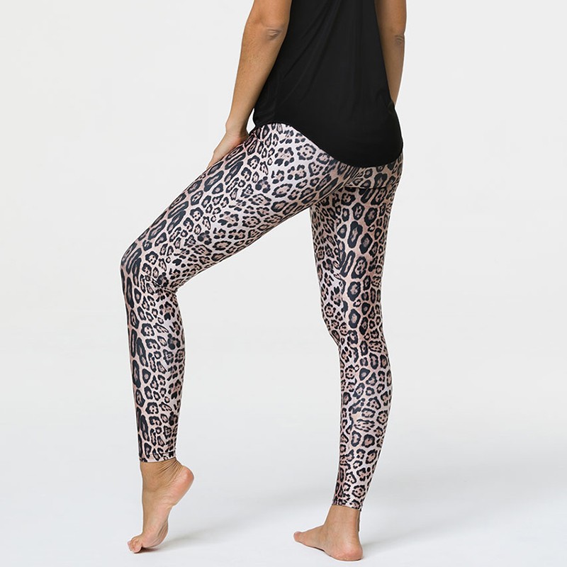 High Rise Leopard Legging - M/L