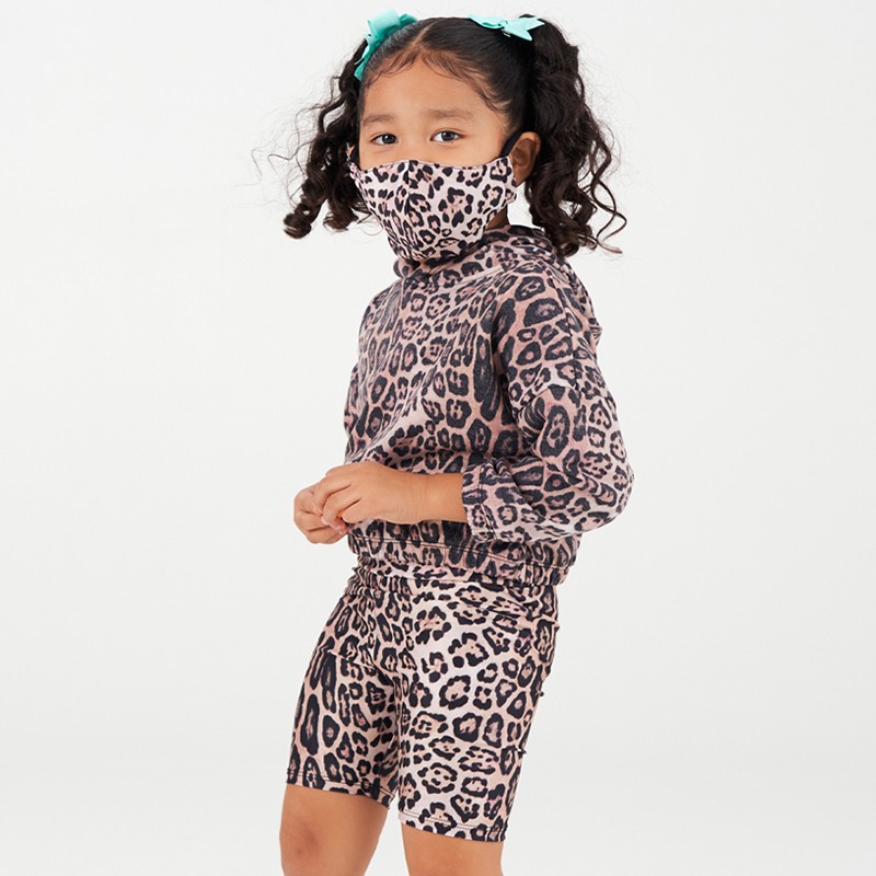 Mini Leopard Bike Short-S