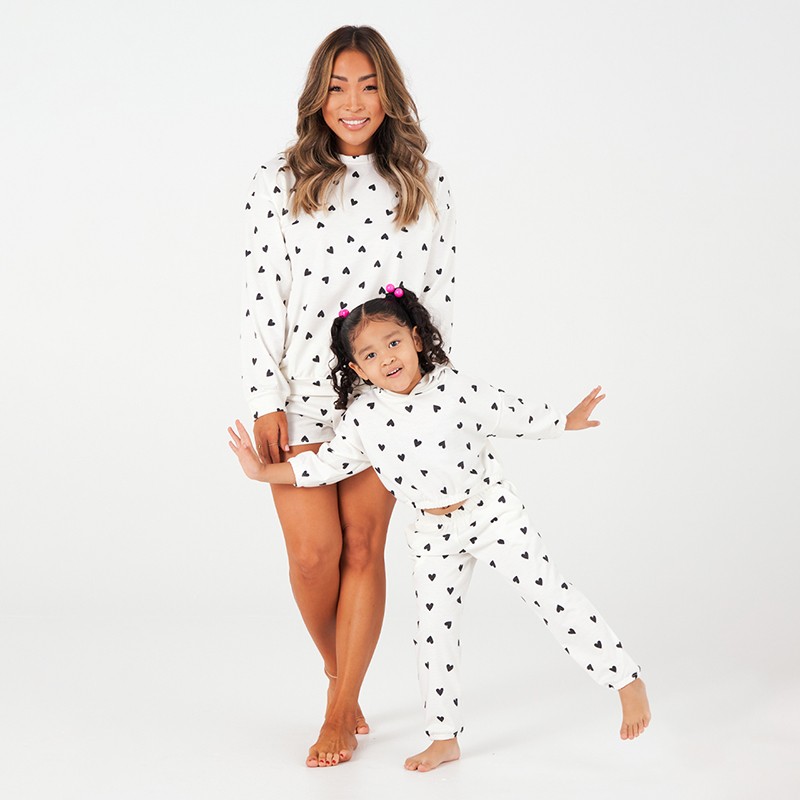 Mini Hearts Sweatpants - M