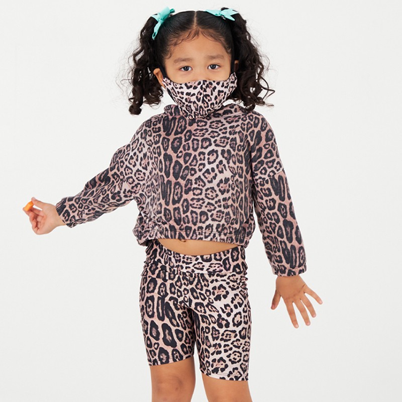 Mini Leopard Bike Short-S