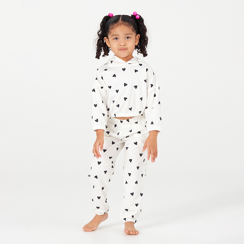 Mini Hearts Sweatpants - M