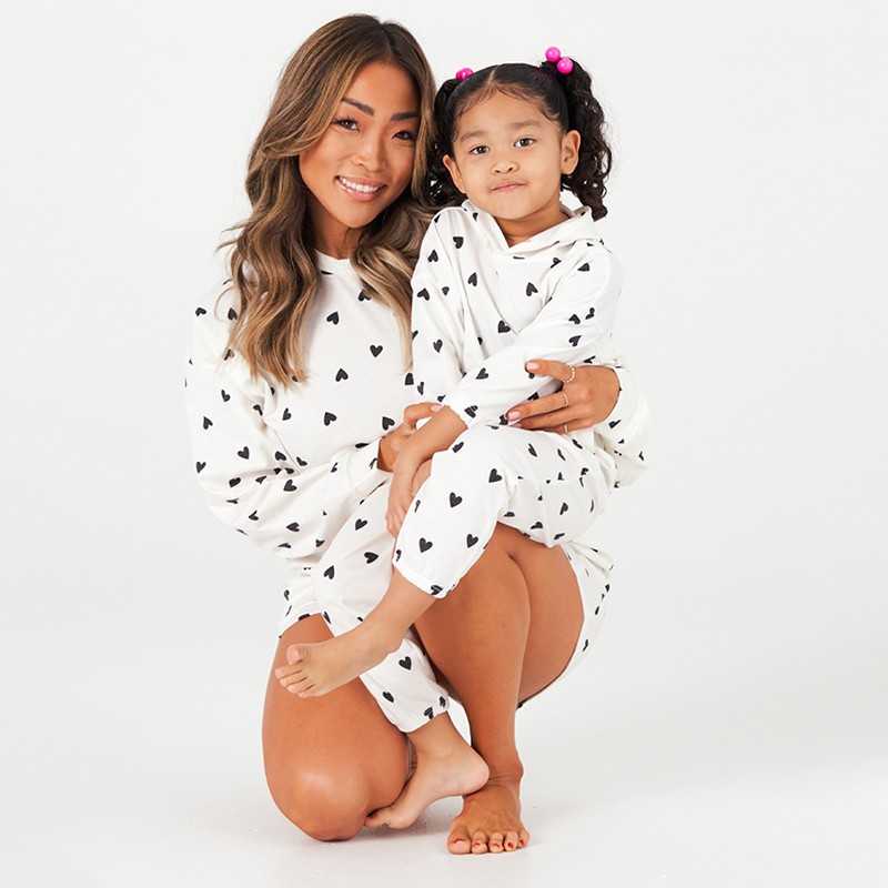 Mini Hearts Sweatpants - M