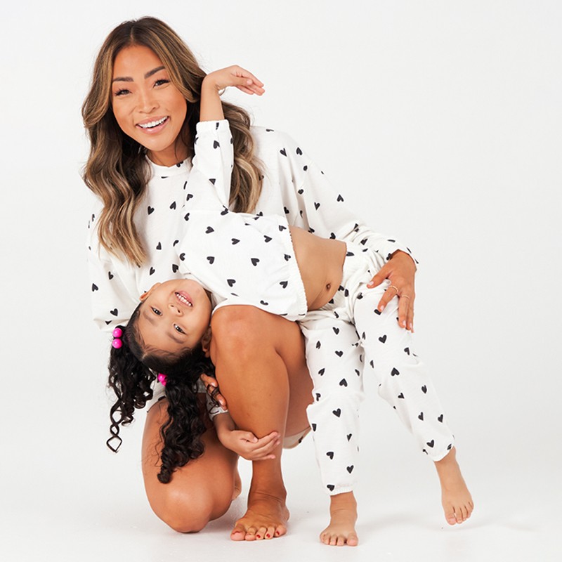 Mini Hearts Sweatpants - M