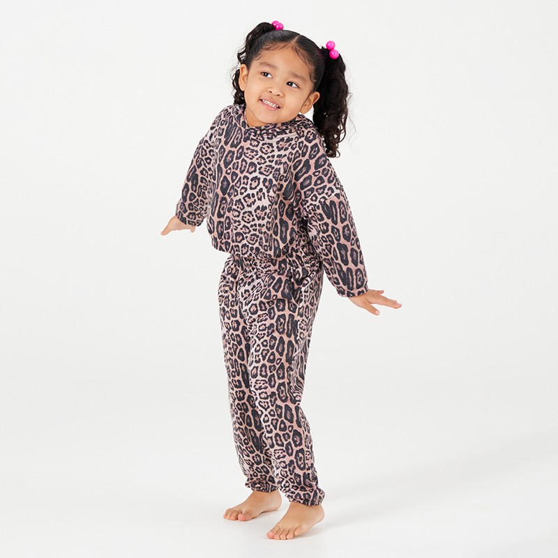 Mini Leopard Sweatshirt - M