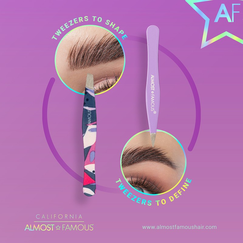 Precision Tweezer Duo with Leather Case