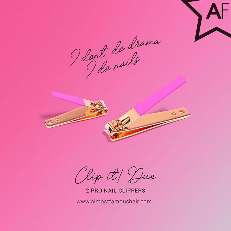 Rose Gold "Clip It" Nail Clipper Set