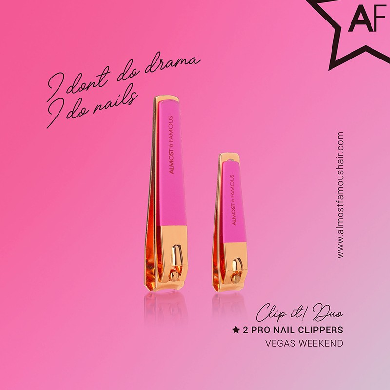 Rose Gold "Clip It" Nail Clipper Set