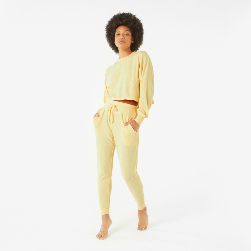 Sunbeam Ribbed Pullover - L