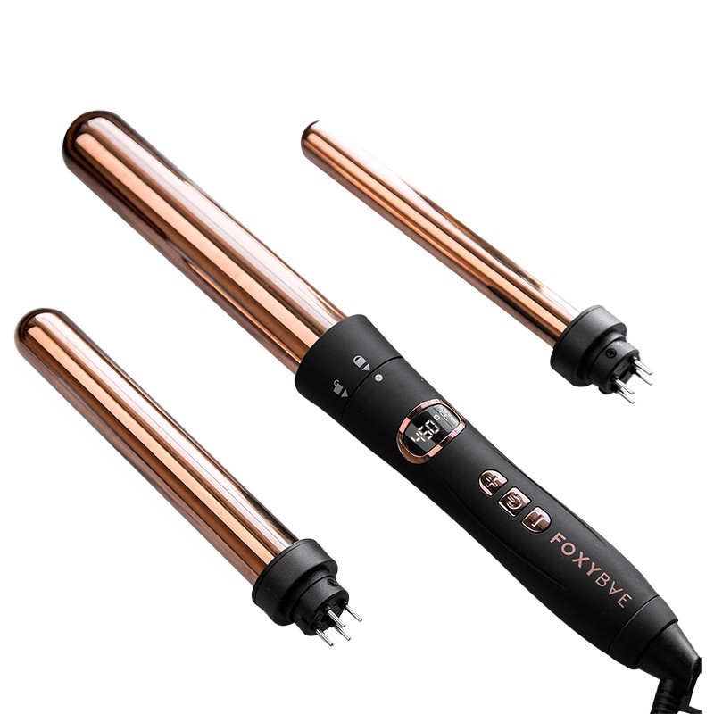 Rose Gold 3-in-1 Curling Wand