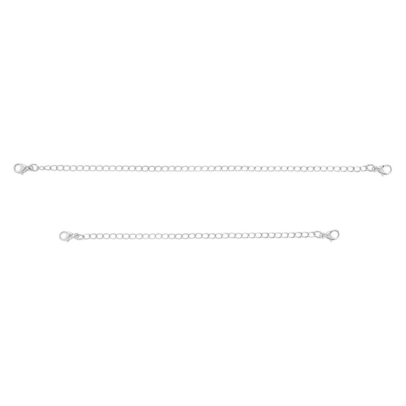 Sterling Silver Necklace Extender Set of 2