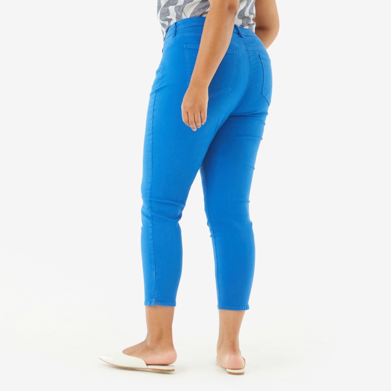 Alina Bold Blue Pant - 22W