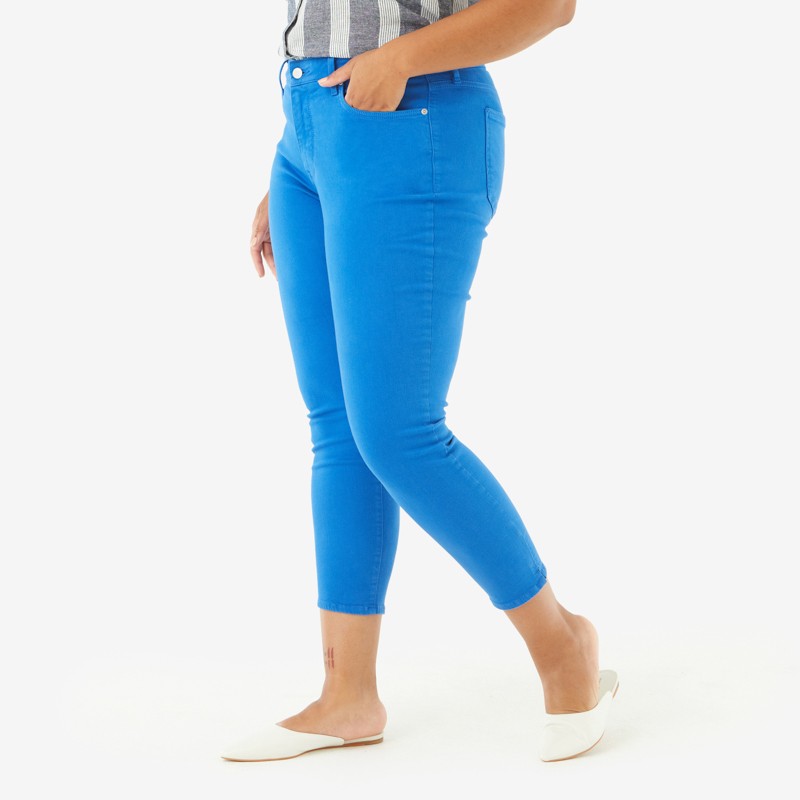 Alina Bold Blue Pant - 22W