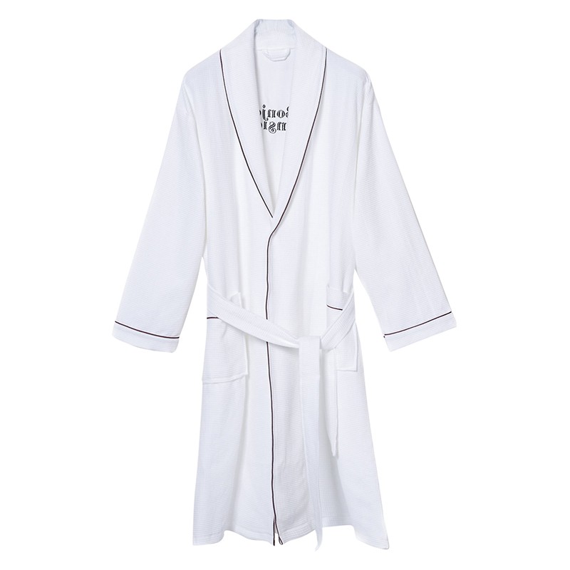 Bonjour Waffle Bathrobe - Plus