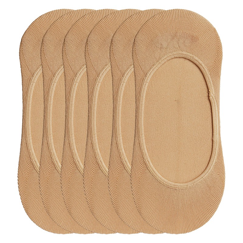 Microfiber Career Foot Liners - 6 Pack