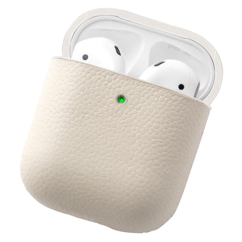 Classic AirPod Case Vegan Leather - Bone