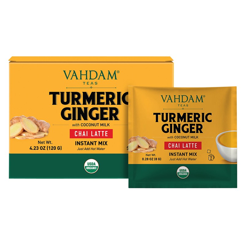 Turmeric Ginger Chai Latte