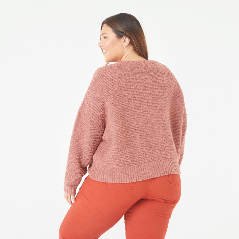 Pop V Neck Pullover - 2X/3X