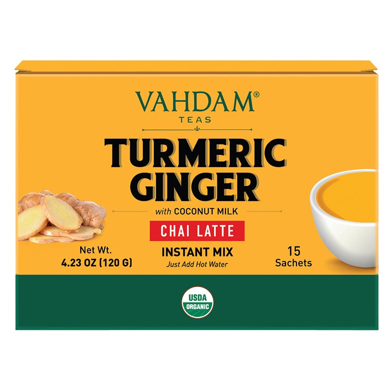 Turmeric Ginger Chai Latte