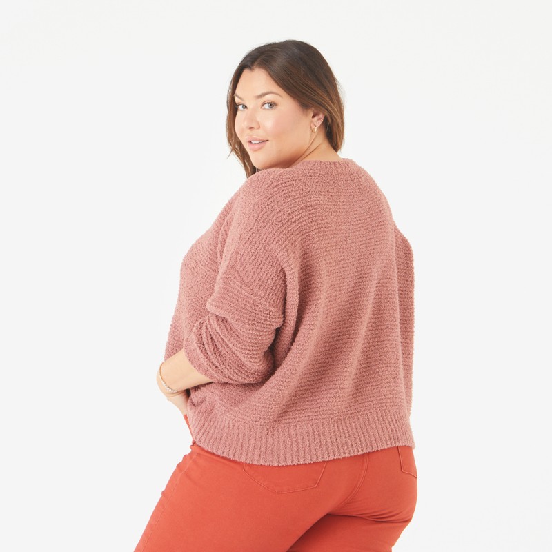 Pop V Neck Pullover - 2X/3X