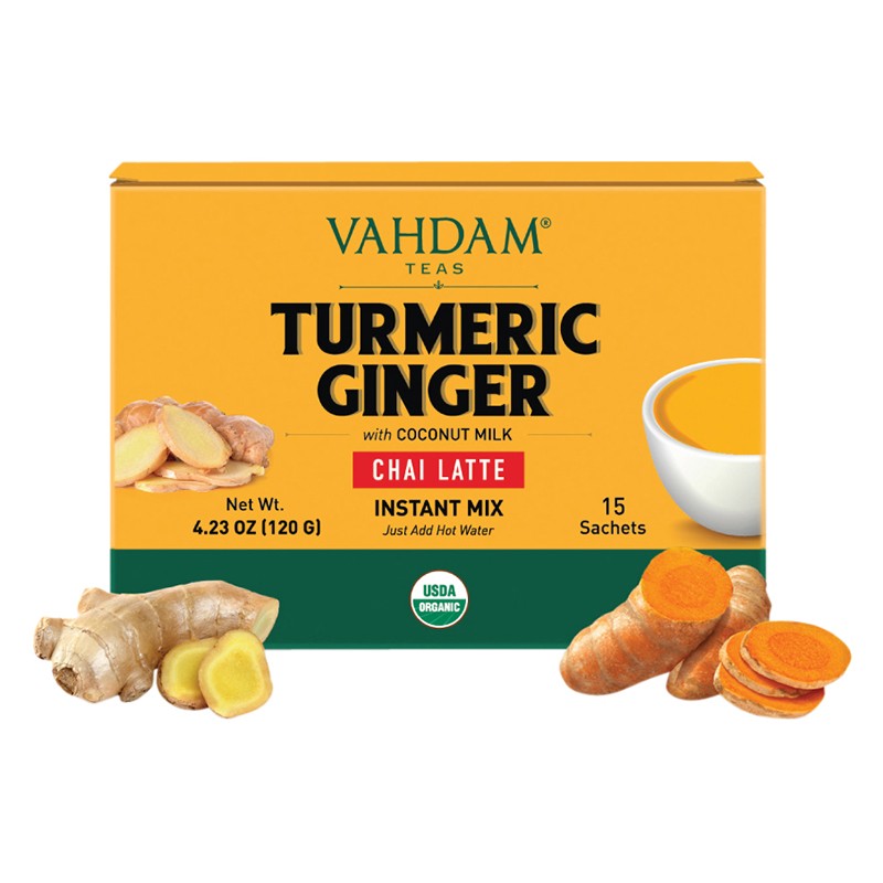Turmeric Ginger Chai Latte