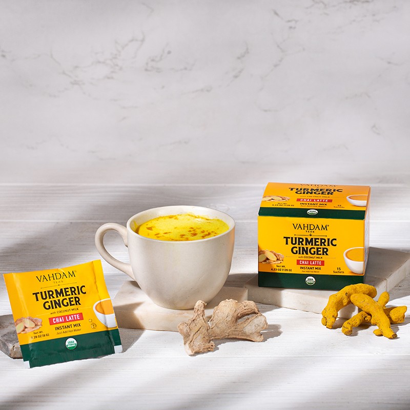 Turmeric Ginger Chai Latte