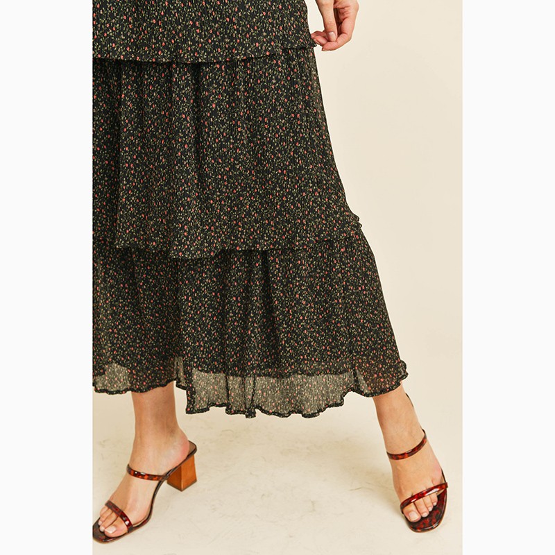 Lucy Layered Floral Skirt