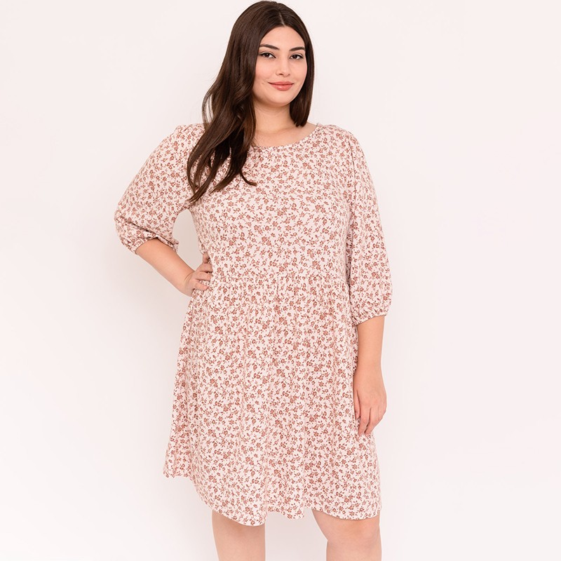 I'll Have a Latte Dress - 2X