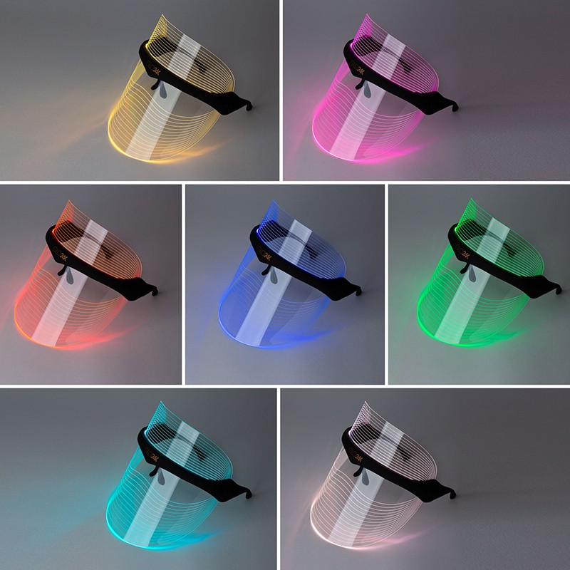 7-in-1 LED Light Therapy Treatment Mask