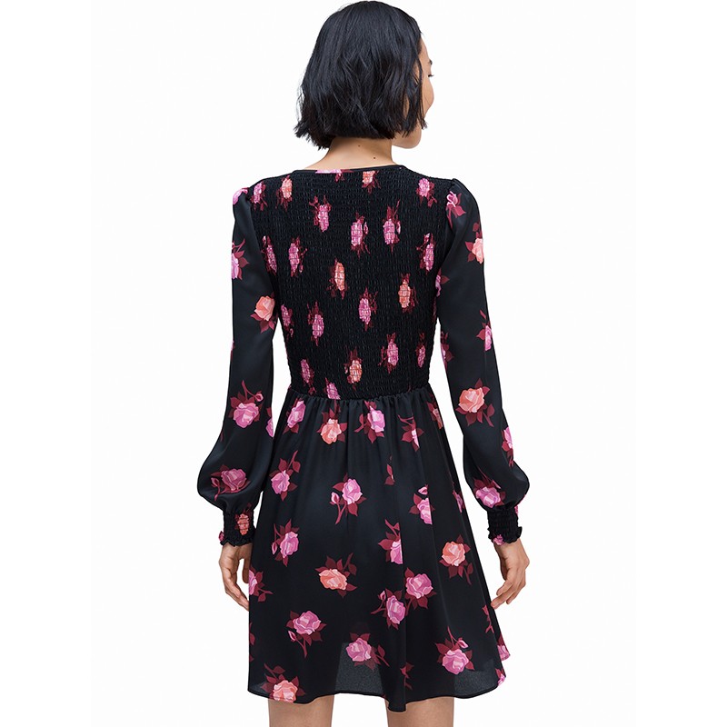 Rose Garden Smock Dress - 6 