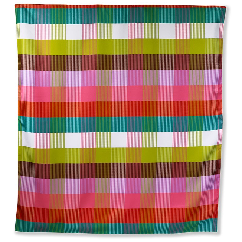 Picnic Blanket, Rainbow Plaid
